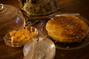 淡白な甘さのお米のタルト（タルト・オ・リ）／『フランスの地方菓子』（ジャン=リュック・ムーラン） - 世話要らずの庭