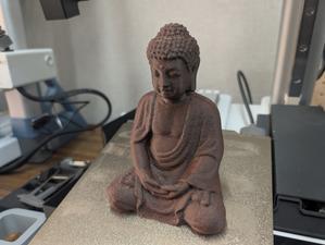 大仏さんを印刷しました。 - ステンレスクリーンカットのレーザーテック