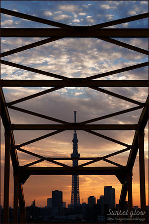 夕焼けのフレーム - すずちゃんのカメラ！かめら！camera！