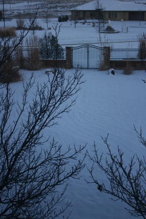 初雪 - はれ、のちくもり