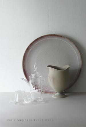 杉原万理江（陶）・和田純子（耐熱ガラス）展 - うつわshizenブログ