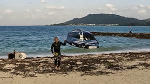 朝と違って風上がってるね - Lets パドリング