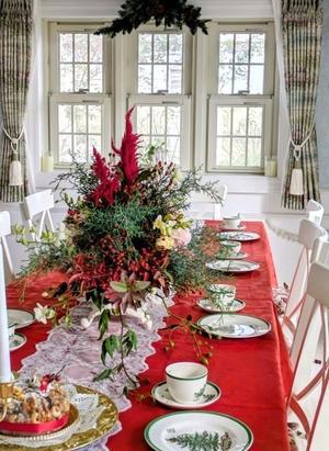 日本ローズライフコーディネーター協会Salon de Rosesにて第１６回ローズライフ講座「バラの最新情報＆クリスマス・ティータイム」がありました。 - バラとハーブのある暮らし　Salon de Roses