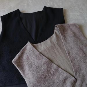 an2583 リバーシブルVベスト