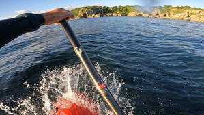 E-typeⅡ1100＋ショートPro180で初フォイルSUP - Lets パドリング