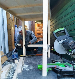 頼まれものの変型テーブル２種をＤＩＹ。 - Martin Island ～空と森と水と～