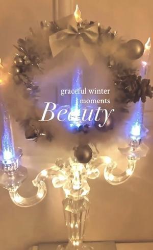 ꧁サロンのクリスマス空間で、ゆったりとしたひとときを - 京都 LA POMME ◆ シンプルビューティー