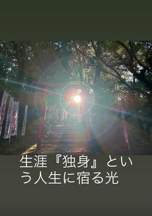 生涯『独身』という道に宿る光① - 宝如徒然