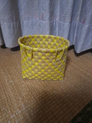 藁細工とPPバンド製かご（はけご）、農家の日記