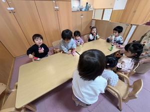 ともべ幼稚園　「ひろばの出来事」　＜笠間市(旧友部町）＞