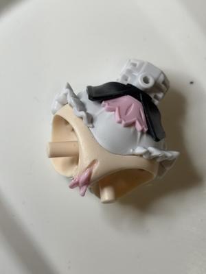 美少女プラモ魔改造・今日もワレメ彫ってます。