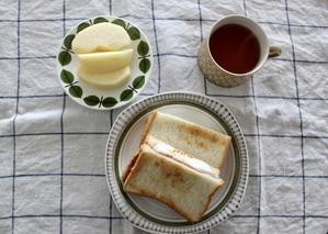 今日の朝ごはん - 日々の暮らし