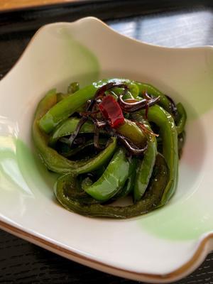 Title: Green Peppers and Salted Kelp — A Kinpira-Style Dish for Rice - Brighton Bites