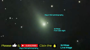 【3I/ATLASライブ】Comet 3I ATLAS — Night 3 LIVE | Timelapse → Real-Time Attempt - Kazumoto Iguchi's blog 5