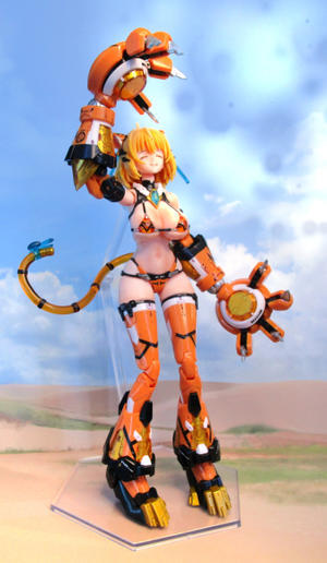 模型製作記。ソフィア・F・シャーリング 虎アーマーVer. - 無職透明無味無臭