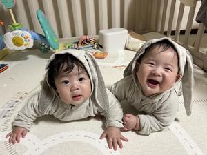 うさぎのロンパース - 毎日のこと