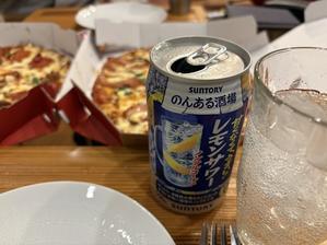 12月21日@ピザの夕飯 - ♀　家飲み一人酒日記