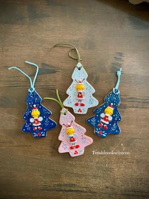 睨めっこ - クレイクラフト教室 花の工房 天使の贈り物