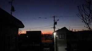 冬至の翌日は快晴 - 5号館を出て