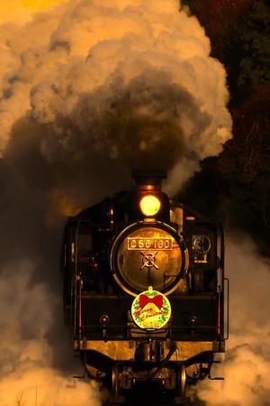 夕陽がいっぱい - 蒸気に追いかけられて