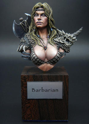 「Barbarian」完成 - KennySnakestone Craftsman's Weblog