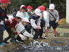 大好き　西条小学校 - 焼き芋を食べました