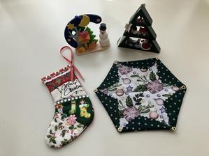 ミニミニクリスマスブーツ　& 氷川神社(埼玉県大宮) - みーまんのしあわせキルト