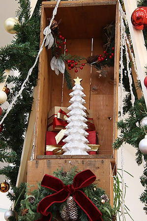 可愛らしいクリスマス飾り