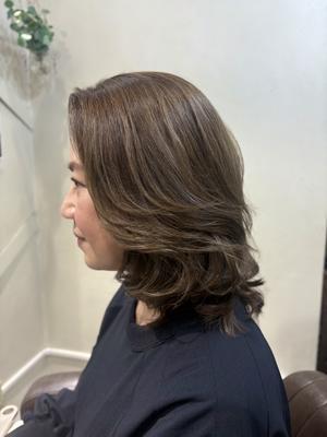 大人のヘアカラー - 堺筋本町hair+zakka vita