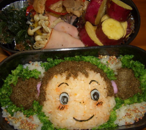 あ の ね 次女の地味キャラ弁と長男のずっしり大量弁とパパのガッツリ詰め込み弁
