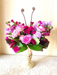 マスキングテープで作るあじさい おやつのお花 きれい カワイイ いとおしいをデザインしましょう