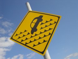 転落注意 道路標識 Booの ボソボソ 転落注意 道路標識 Booの ボソボソ