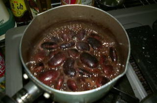 ＊豆を煮る時間＊　　2003,3,8_a0030038_91910.jpg