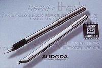 AURORA thesi ボールペン 本体 1970年代デザイン！使ってみて分かるアウロラ テッシーの魅力