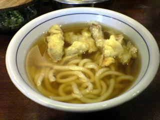 ウエスト キャナル前店 ごぼう天うどん_a0016730_17414287.jpg