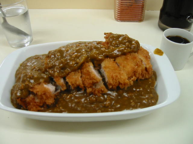 大好き!B級グルメ まんてんのカツカレー_b0042308_2348947.jpg