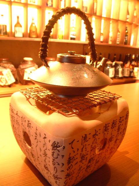 あー寒い寒い時は黒ぢよかで芋焼酎のお湯割を_a0019032_1494558.jpg