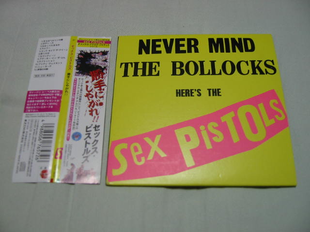 発掘その29 NEVER MIND THE BOLLOCKS HERE\'S THE Sex PisTOLS_b0042308_96163.jpg