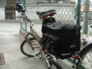 BD-1にリアキャリアをつける : JO3FRHの日々是自転車操業 BD-1にリアキャリアをつける : JO3FRHの日々是自転車操業