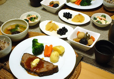今年最初の食事は・・・_b0016049_3394338.jpg