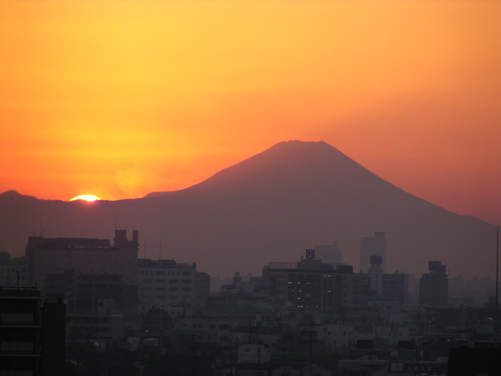 ２００５年１月７日の夕焼け_c0028041_21372275.jpg