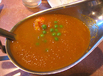 86食目　ナイルレストラン「海老カレー＆野菜カレー」1/23昼食_c0017941_231529.jpg