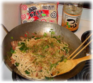 きょうばん・焼きうどん_b0068923_1535042.jpg