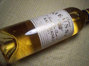 Rieussec Sauternes 2001(フランス）_c0040171_12124575.jpg