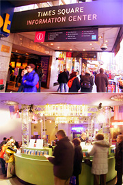 タイムズ・スクエア・インフォメーション・センター Times Square Information Center_b0007805_7263546.jpg