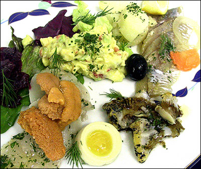 シェフおまかせ特選コースの前菜...サラダです!_c0020129_7441170.jpg