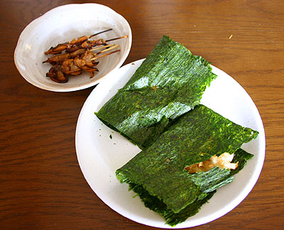 青海苔とはばのり みりん干し 干物 ひもの 鴨川 房総 松本商店応援ブログ 青海苔とはばのり みりん干し 干物 ひもの 鴨川 房総 松本商店応援ブログ