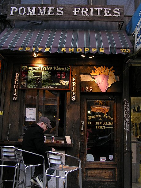 Pommes　Frites （イーストビレッジ２）_c0035027_11193860.jpg