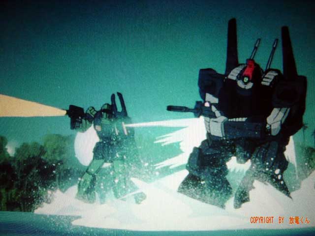 Zガンダム 第十二話 ジャブローの風 大尉の色は人気がありますからね