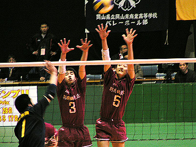 春の高校バレー 母校がベスト4!_a0028451_21565697.jpg